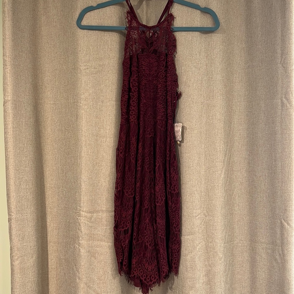 Free People Brand new halter dress